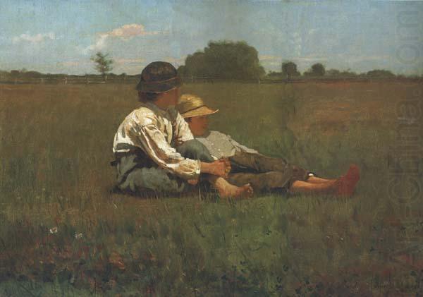 Boys in a Pasture (mk44), Winslow Homer
